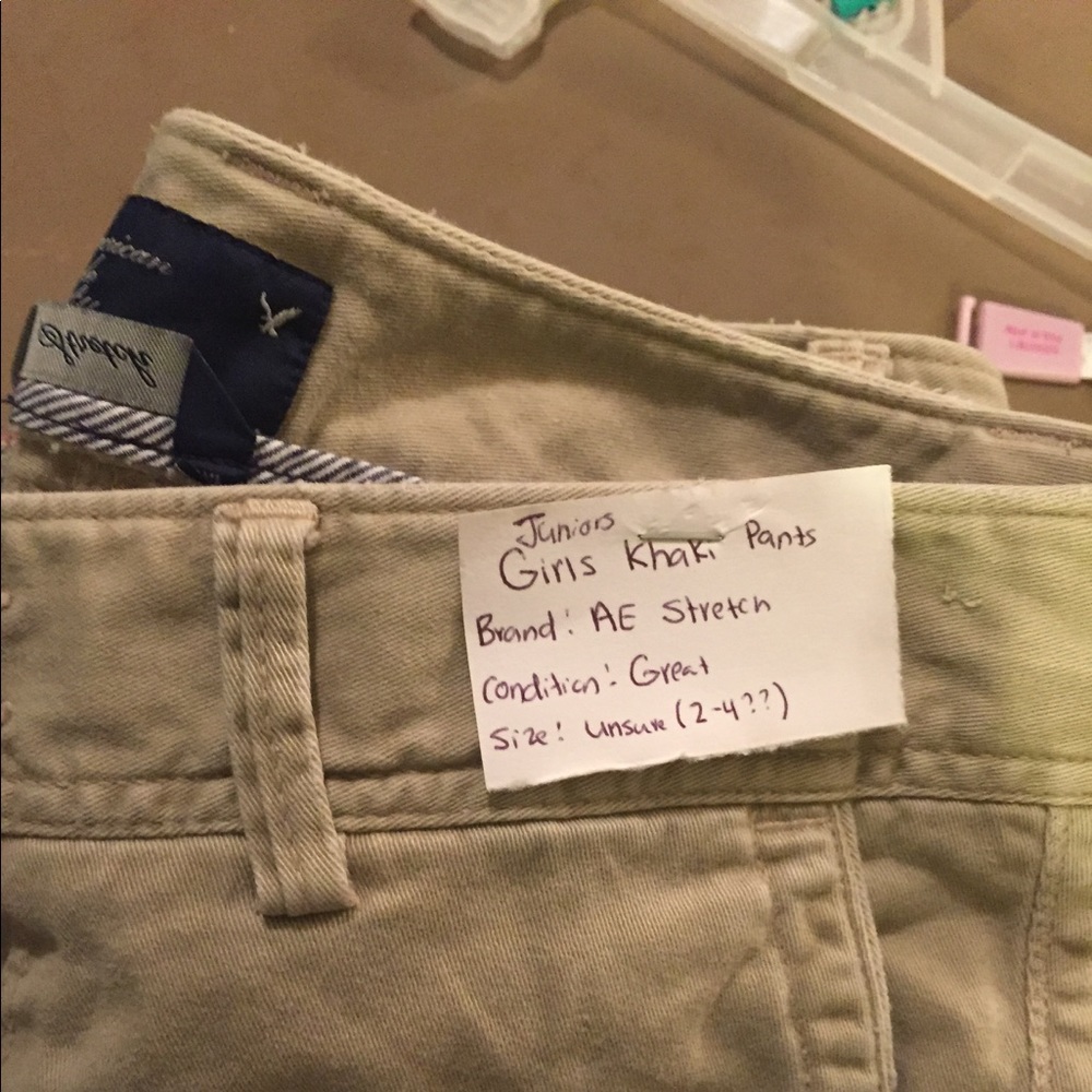 Khaki pants
